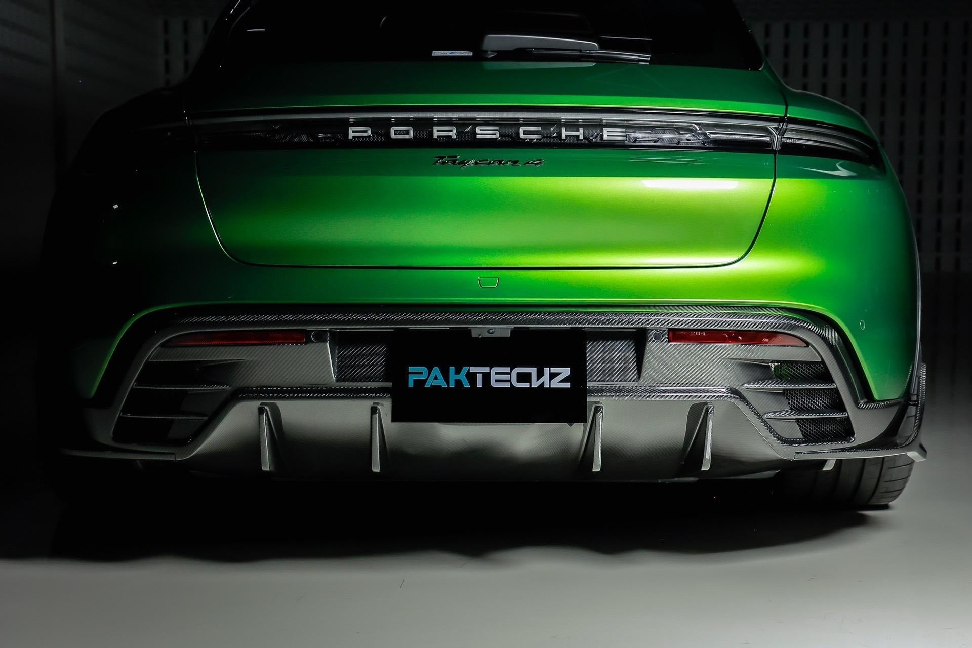 Porsche Taycan / Turismo Paktechz Full Dry Carbon Aerodynamics kit Aftermarket Carbon Fiber Part / Bodykit - Robot Bodykits