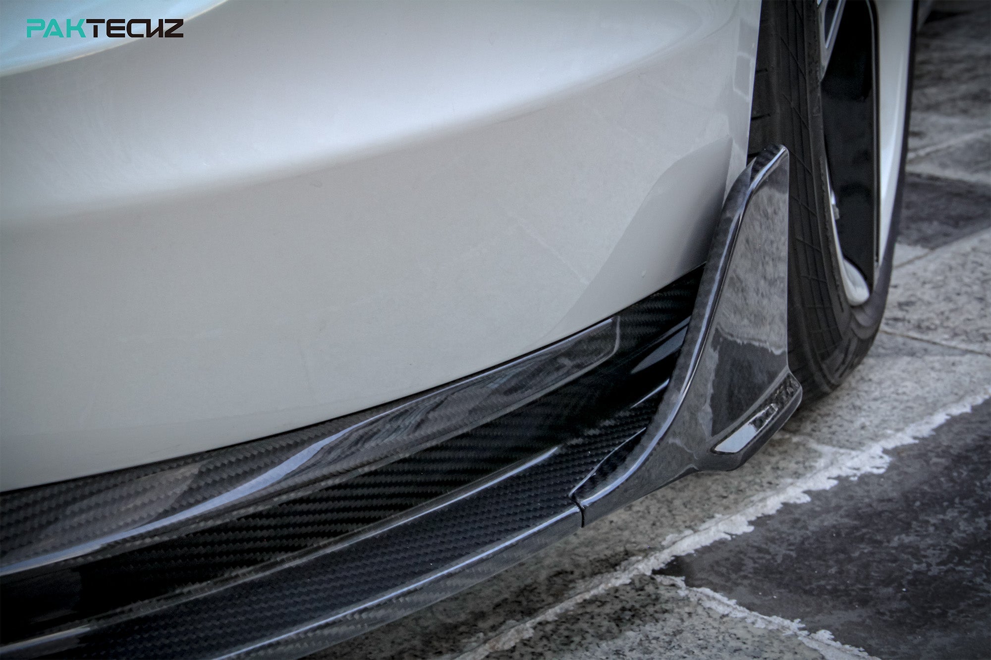 Porsche Taycan / Turismo Paktechz Full Dry Carbon Aerodynamics kit Aftermarket Carbon Fiber Part / Bodykit - Robot Bodykits