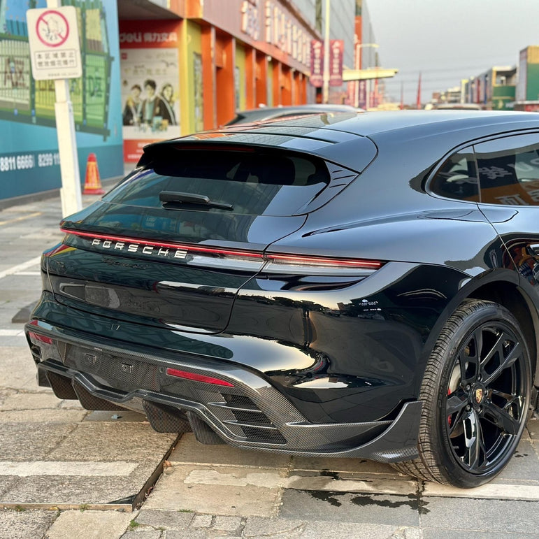 Porsche Taycan / Turismo Paktechz Full Dry Carbon Aerodynamics kit Aftermarket Carbon Fiber Part / Bodykit - Robot Bodykits