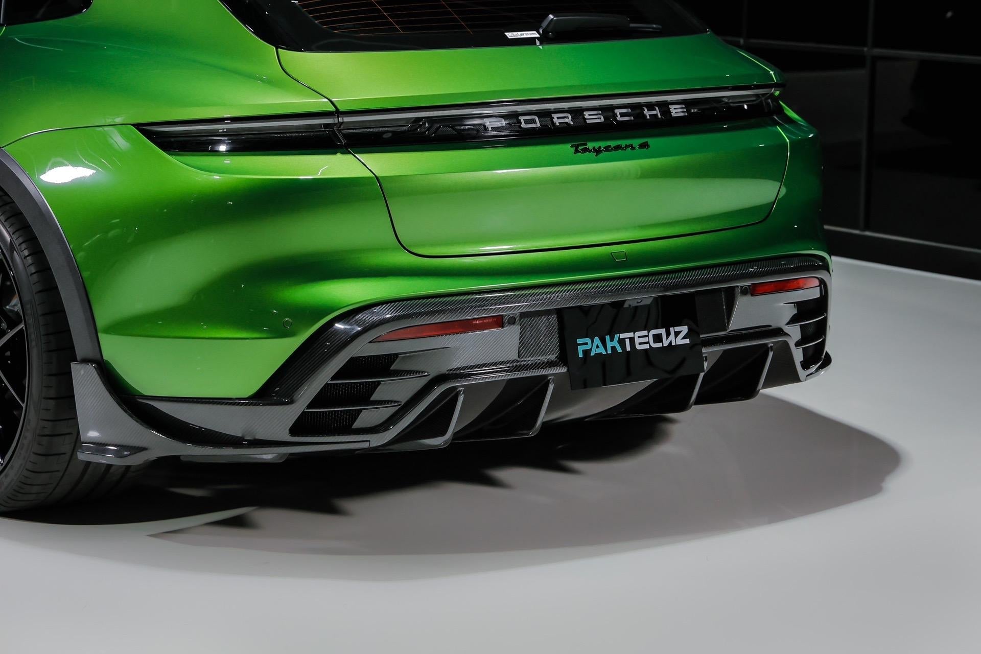 Porsche Taycan / Turismo Paktechz Full Dry Carbon Aerodynamics kit Aftermarket Carbon Fiber Part / Bodykit - Robot Bodykits