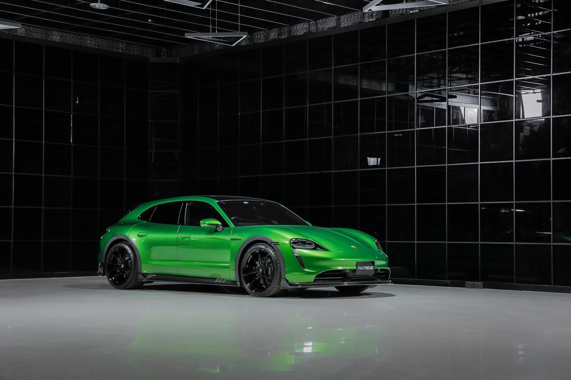 Porsche Taycan / Turismo Paktechz Full Dry Carbon Aerodynamics kit Aftermarket Carbon Fiber Part / Bodykit - Robot Bodykits
