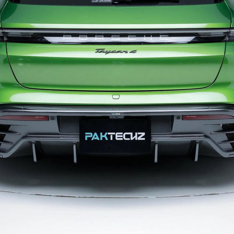 Porsche Taycan / Turismo Paktechz Full Dry Carbon Aerodynamics kit Aftermarket Carbon Fiber Part / Bodykit - Robot Bodykits