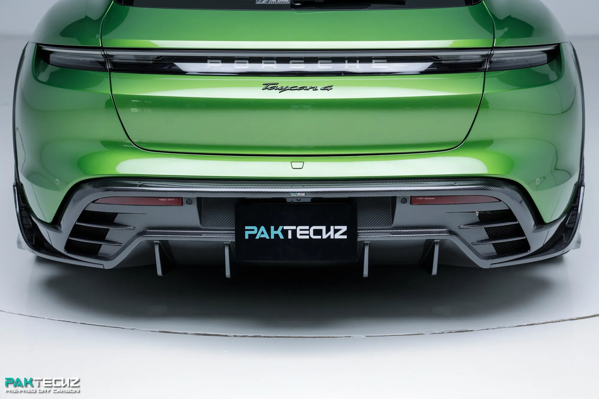 Porsche Taycan / Turismo Paktechz Full Dry Carbon Aerodynamics kit Aftermarket Carbon Fiber Part / Bodykit - Robot Bodykits