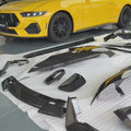 Ford Mustang S650 GT / EcoBoost Full Dry Carbon Fibre Aero Body Kit — Not Compatible with Dark Horse