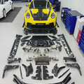 Porsche 992 GT3 RS Plastic OEM Dry-Carbon Replacement Kit