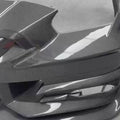 TS Style V2 Dry-Carbon Front Bumper & Front Lip for Nissan GTR GT-R R35 2008-2022 Full Prepreg Carbon Fiber