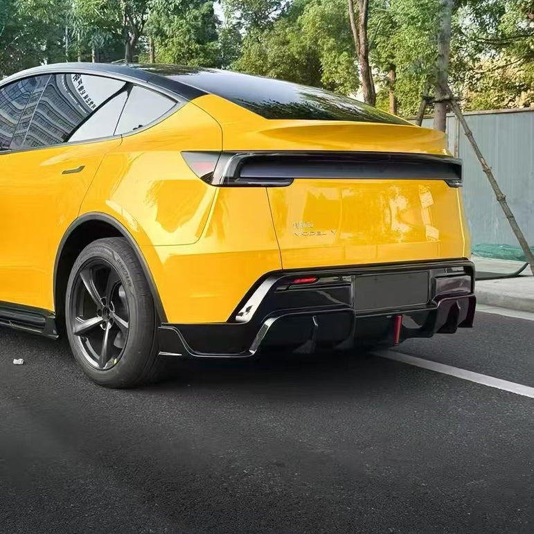 RBT 2025+ Tesla Model Y Lowline Kit Gloss Black Aftermarket Carbon Fiber Part / Bodykit - Robot Bodykits