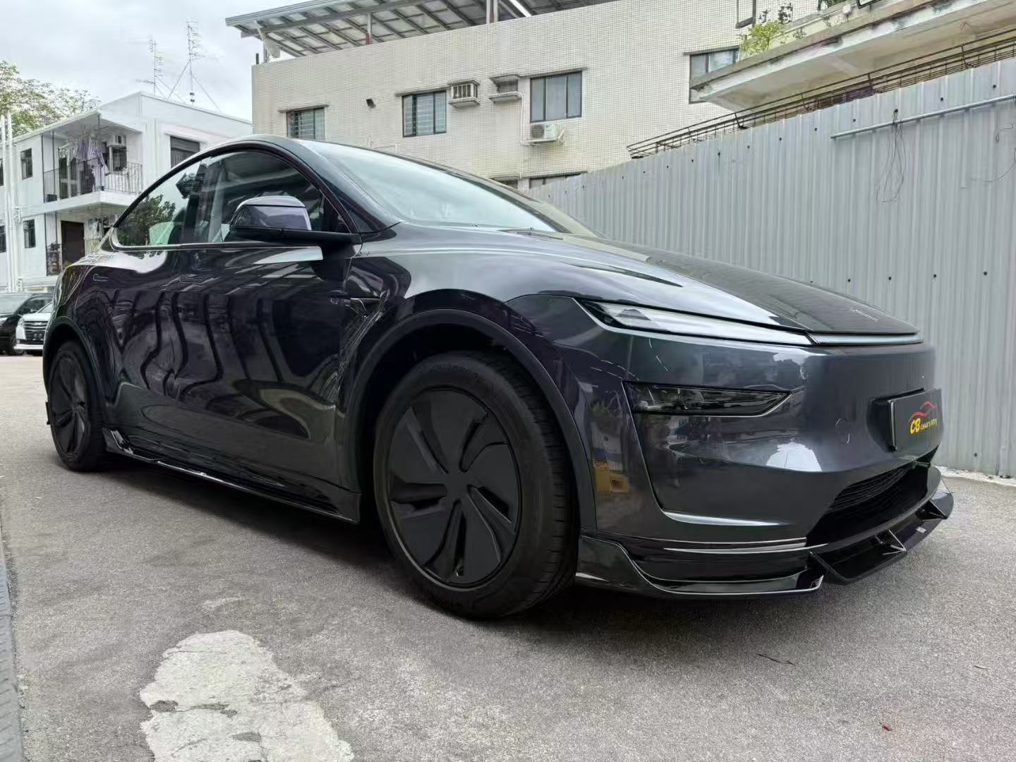 RBT 2025+ Tesla Model Y Lowline Kit Gloss Black Aftermarket Carbon Fiber Part / Bodykit - Robot Bodykits