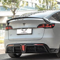 RBT Carbon Fiber Rear Spoiler Wing for Tesla Model Y / Performance Aftermarket Carbon Fiber Part / Bodykit - Robot Bodykits