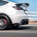 RBT Carbon Fiber Rear Spoiler Wing for Tesla Model Y / Performance Aftermarket Carbon Fiber Part / Bodykit - Robot Bodykits