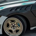 RBT Ford Mustang S650 GT / GT3 Style Carbon Front Arches / Fenders Aftermarket Carbon Fiber Part / Bodykit - Robot Bodykits