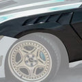 RBT Ford Mustang S650 GT / GT3 Style Carbon Front Arches / Fenders Aftermarket Carbon Fiber Part / Bodykit - Robot Bodykits