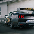 RBT GT4 Style Dry - Carbon Fibre Rear Spoiler for Ford Mustang S550.1 - S550.2 & 2024+ Models Aftermarket Carbon Fiber Part / Bodykit - Robot Bodykits