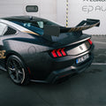 RBT GT4 Style Dry - Carbon Fibre Rear Spoiler for Ford Mustang S550.1 - S550.2 & 2024+ Models Aftermarket Carbon Fiber Part / Bodykit - Robot Bodykits