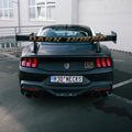 RBT GT4 Style Dry - Carbon Fibre Rear Spoiler for Ford Mustang S550.1 - S550.2 & 2024+ Models Aftermarket Carbon Fiber Part / Bodykit - Robot Bodykits