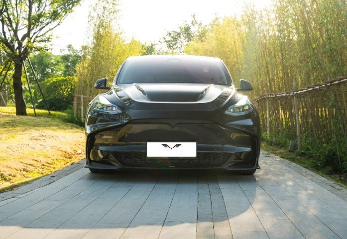 RBT PP Front Bumper for Tesla Model Y / Performance 2021 - ON Aftermarket Carbon Fiber Part / Bodykit - Robot Bodykits