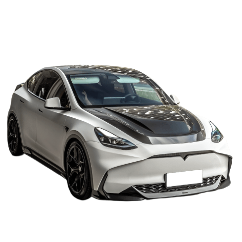 RBT PP Front Bumper for Tesla Model Y / Performance 2021 - ON Aftermarket Carbon Fiber Part / Bodykit - Robot Bodykits