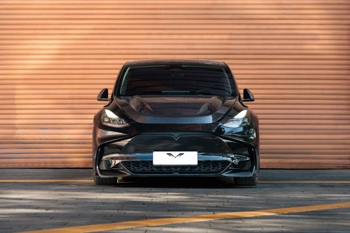 RBT PP Front Bumper for Tesla Model Y / Performance 2021 - ON Aftermarket Carbon Fiber Part / Bodykit - Robot Bodykits