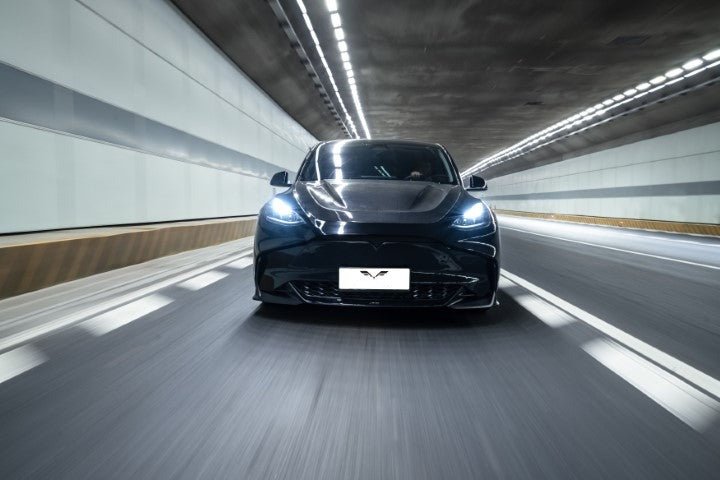 RBT PP Front Bumper for Tesla Model Y / Performance 2021 - ON Aftermarket Carbon Fiber Part / Bodykit - Robot Bodykits