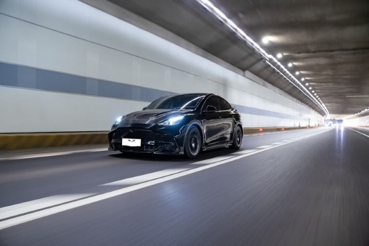 RBT PP Front Bumper for Tesla Model Y / Performance 2021 - ON Aftermarket Carbon Fiber Part / Bodykit - Robot Bodykits