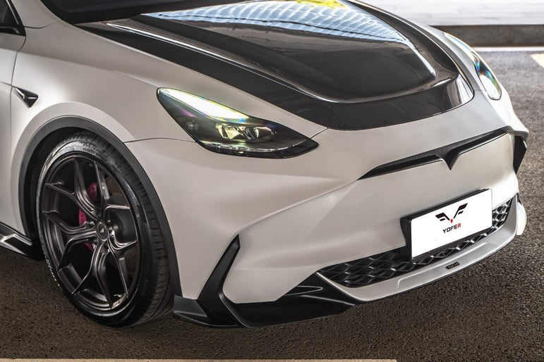 RBT Pre - preg Carbon Hood for Tesla Model Y / Performance Aftermarket Carbon Fiber Part / Bodykit - Robot Bodykits