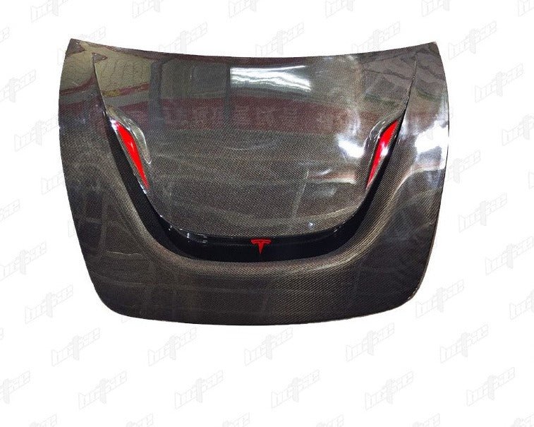 RBT Tuning Carbon Hood for Tesla Model 3 Highland / Performance 2024 - ON Aftermarket Carbon Fiber Part / Bodykit - Robot Bodykits