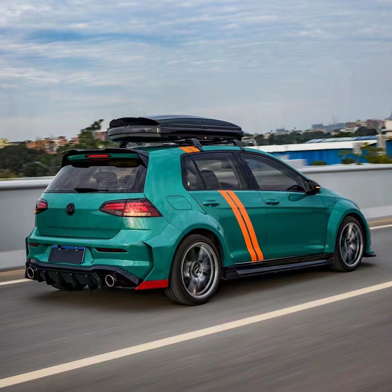 RBT Volkswagen GTI Golf MK7 MK7.5 Full FRP / Partial Carbon Widebody Kit Aftermarket Carbon Fiber Part / Bodykit - Robot Bodykits