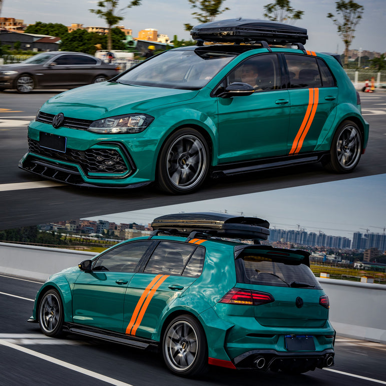 RBT Volkswagen GTI Golf MK7 MK7.5 Full FRP / Partial Carbon Widebody Kit Aftermarket Carbon Fiber Part / Bodykit - Robot Bodykits