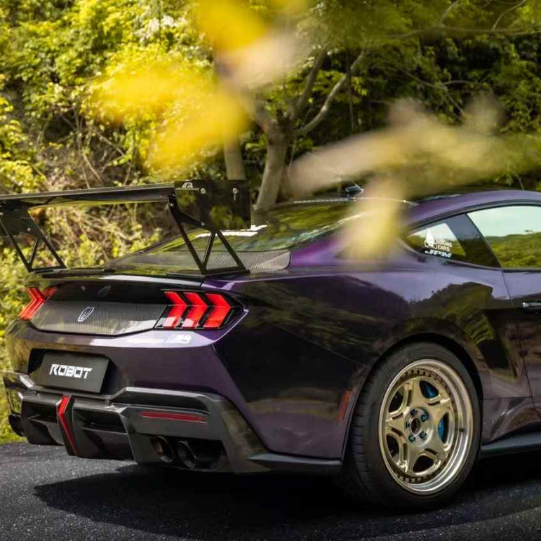 Rear Diffuser - ROBOT Ford Mustang S650 JEDI FRP/ WCF Rear Diffuser for Ford Mustang S650 Models Aftermarket Carbon Fiber Part / Bodykit - Robot Bodykits