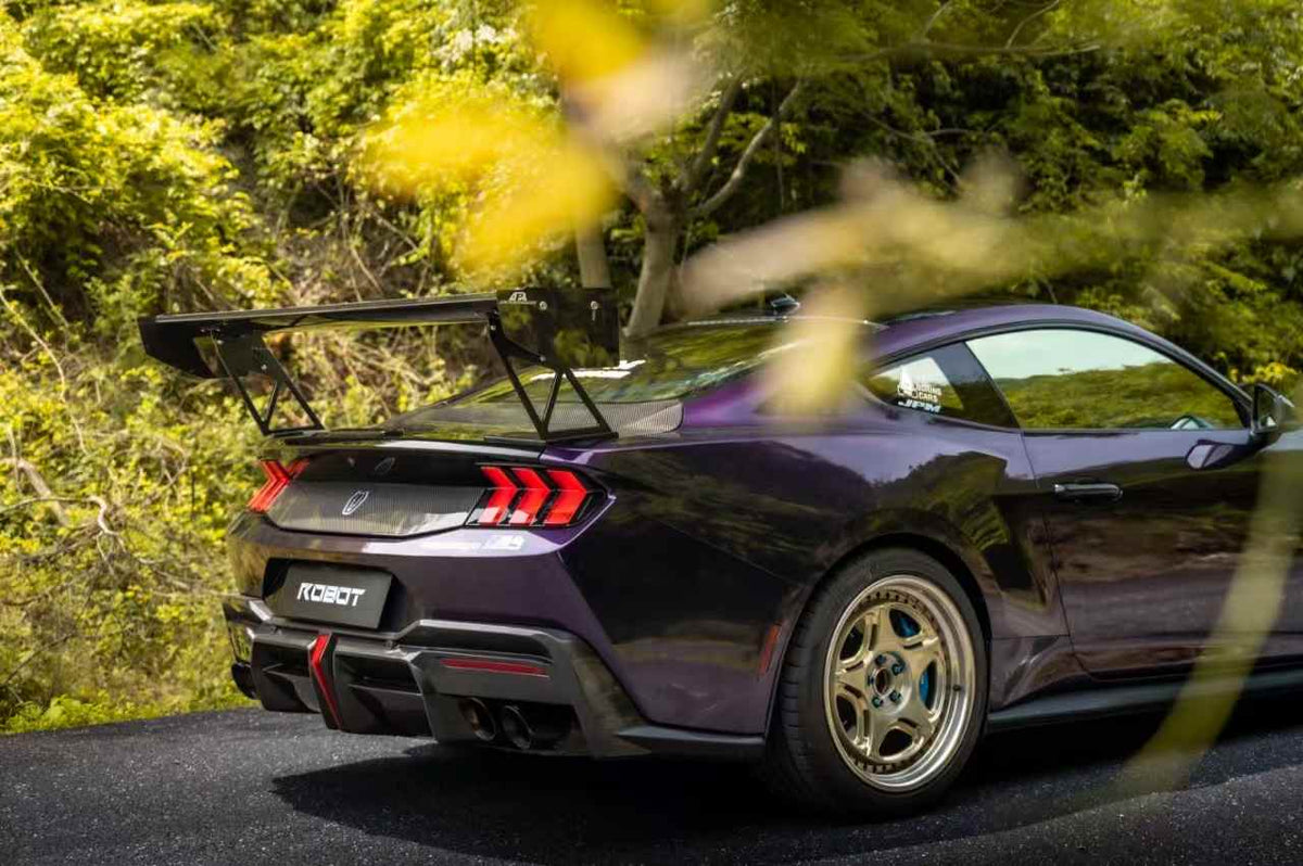 Rear Diffuser - ROBOT Ford Mustang S650 JEDI FRP/ WCF Rear Diffuser for Ford Mustang S650 Models Aftermarket Carbon Fiber Part / Bodykit - Robot Bodykits