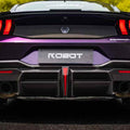 Rear Diffuser - ROBOT Ford Mustang S650 JEDI FRP/ WCF Rear Diffuser for Ford Mustang S650 Models Aftermarket Carbon Fiber Part / Bodykit - Robot Bodykits