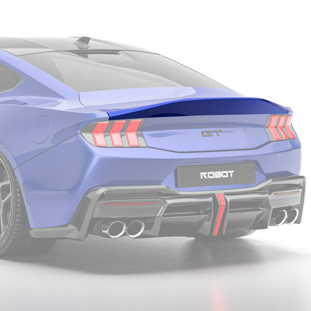 Rear Ducktail - ROBOT Ford Mustang S650 JEDI FRP/ WCF Rear Ducktail for Ford Mustang S650 Models Aftermarket Carbon Fiber Part / Bodykit - Robot Bodykits