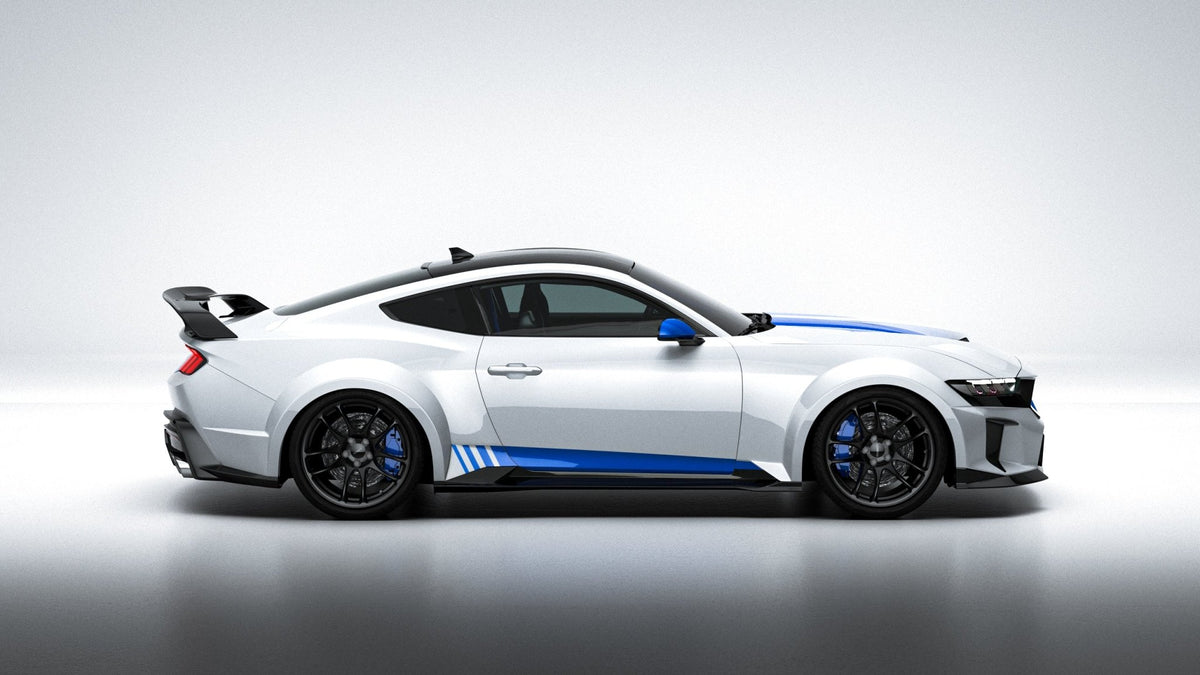 Rear Wing - ROBOT Ford Mustang S650 JEDI FRP/ WCF Rear GT Spoiler for Ford Mustang S650 Models Aftermarket Carbon Fiber Part / Bodykit - Robot Bodykits
