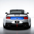 Rear Wing - ROBOT Ford Mustang S650 JEDI FRP/ WCF Rear GT Spoiler for Ford Mustang S650 Models Aftermarket Carbon Fiber Part / Bodykit - Robot Bodykits