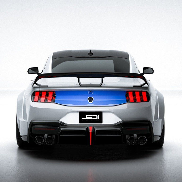Rear Wing - ROBOT Ford Mustang S650 JEDI FRP/ WCF Rear GT Spoiler for Ford Mustang S650 Models Aftermarket Carbon Fiber Part / Bodykit - Robot Bodykits