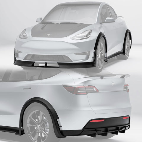 RevoZport 2021–2024 Tesla Model Y Wide Arch Body Kit Aftermarket Carbon Fiber Part / Bodykit - Robot Bodykits