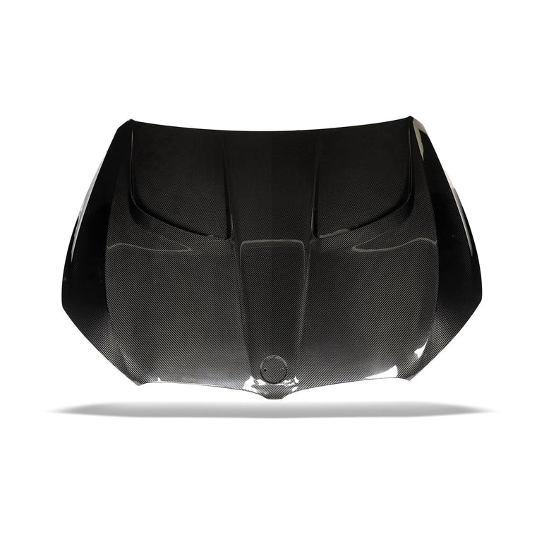 Revozport BMW M8 F91, F92, F93 Full Carbon Bonnet / Hood Aftermarket Carbon Fiber Part / Bodykit - Robot Bodykits
