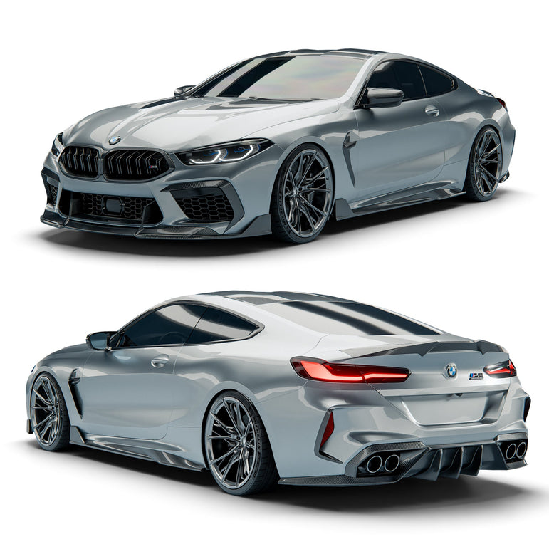 Revozport BMW M8 F91, F92, F93 Full Carbon Fiber Body Kit Aftermarket Carbon Fiber Part / Bodykit - Robot Bodykits