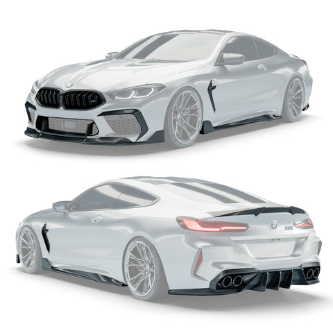 Revozport BMW M8 F91, F92, F93 Full Carbon Fiber Body Kit Aftermarket Carbon Fiber Part / Bodykit - Robot Bodykits