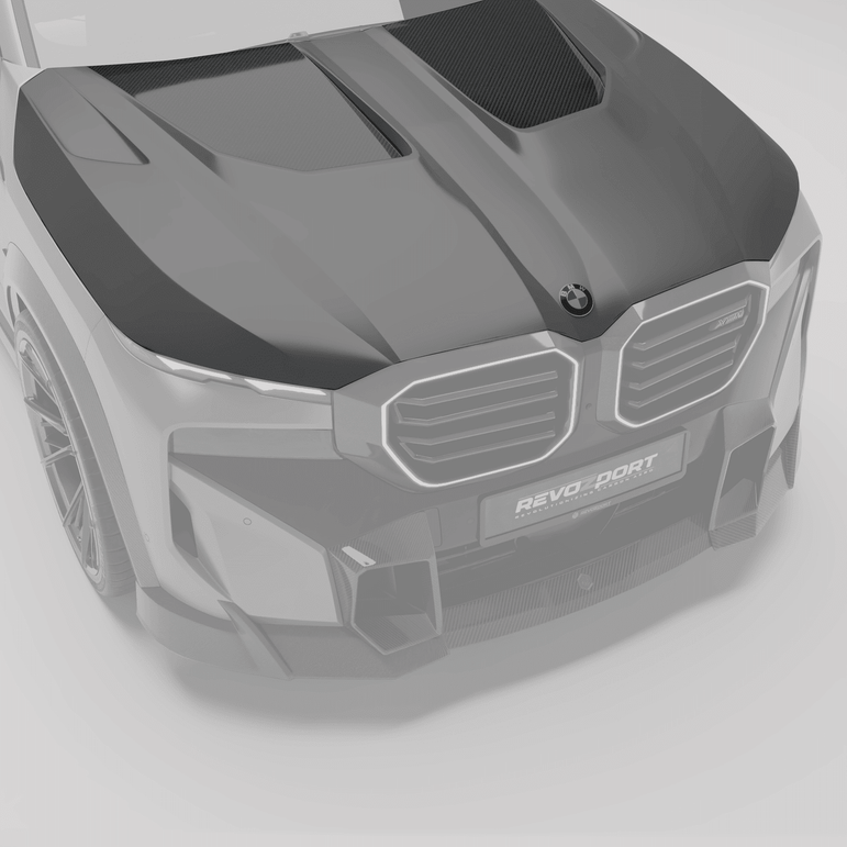 Revozport BMW XM G09 Full Carbon Fibre Bonnet Aftermarket Carbon Fiber Part / Bodykit - Robot Bodykits