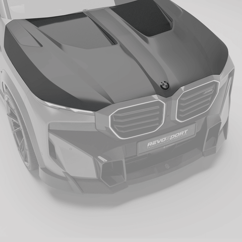 Revozport BMW XM G09 Full Carbon Fibre Bonnet Aftermarket Carbon Fiber Part / Bodykit - Robot Bodykits