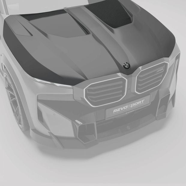 Revozport BMW XM G09 Full Carbon Fibre Bonnet Aftermarket Carbon Fiber Part / Bodykit - Robot Bodykits