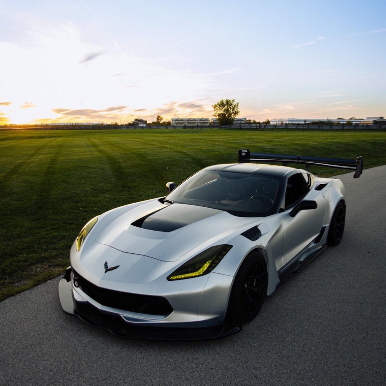 RevoZport C7 Corvette Full RACE Body Kit Aftermarket Carbon Fiber Part / Bodykit - Robot Bodykits