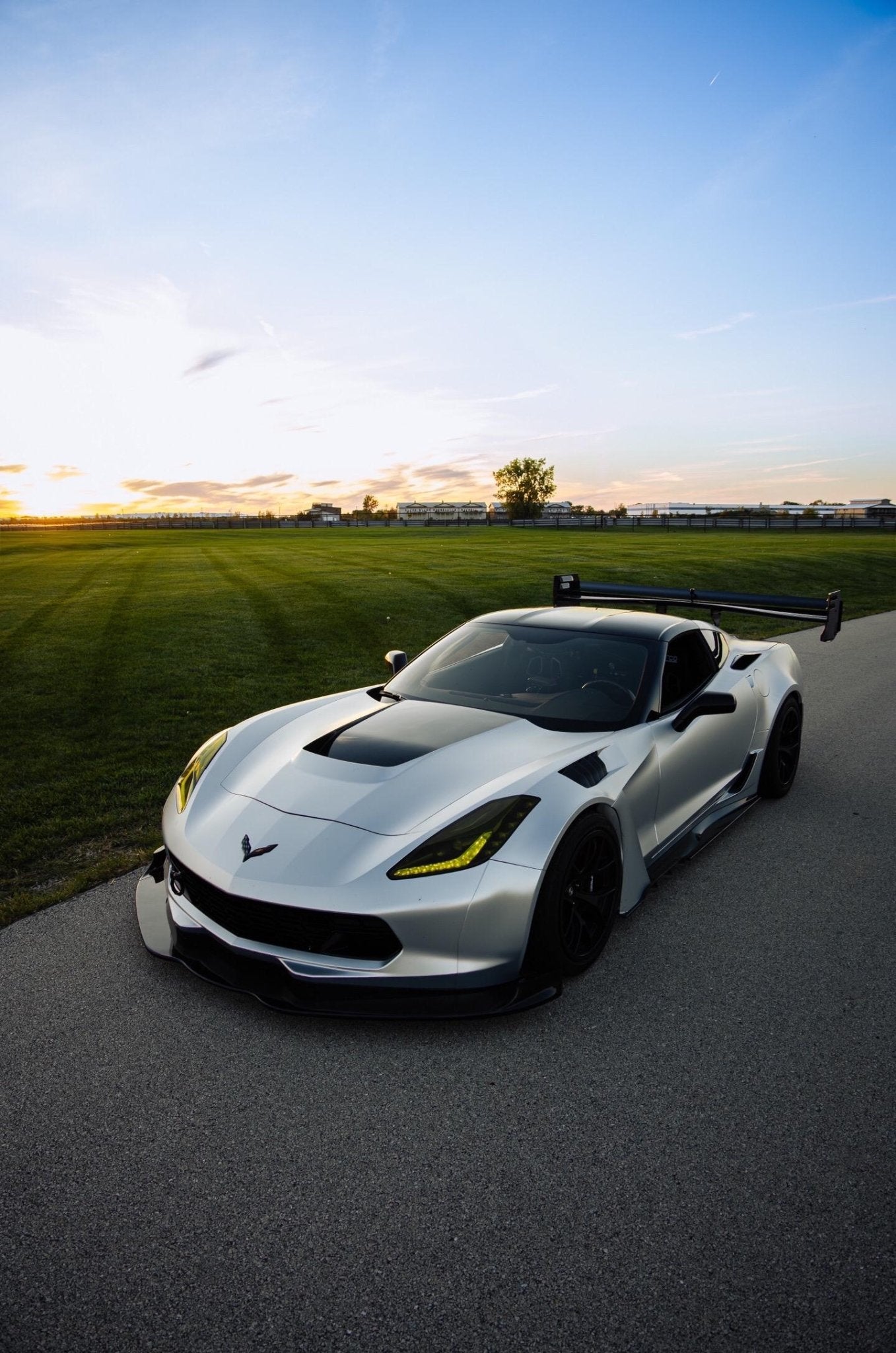 RevoZport C7 Corvette Full RACE Body Kit Aftermarket Carbon Fiber Part / Bodykit - Robot Bodykits