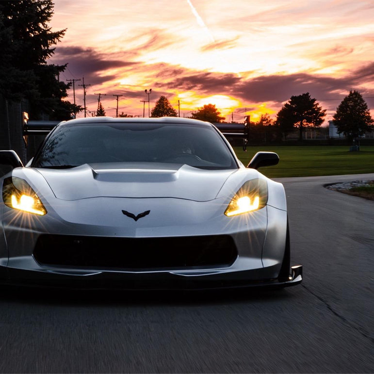 RevoZport C7 Corvette Full RACE Body Kit Aftermarket Carbon Fiber Part / Bodykit - Robot Bodykits