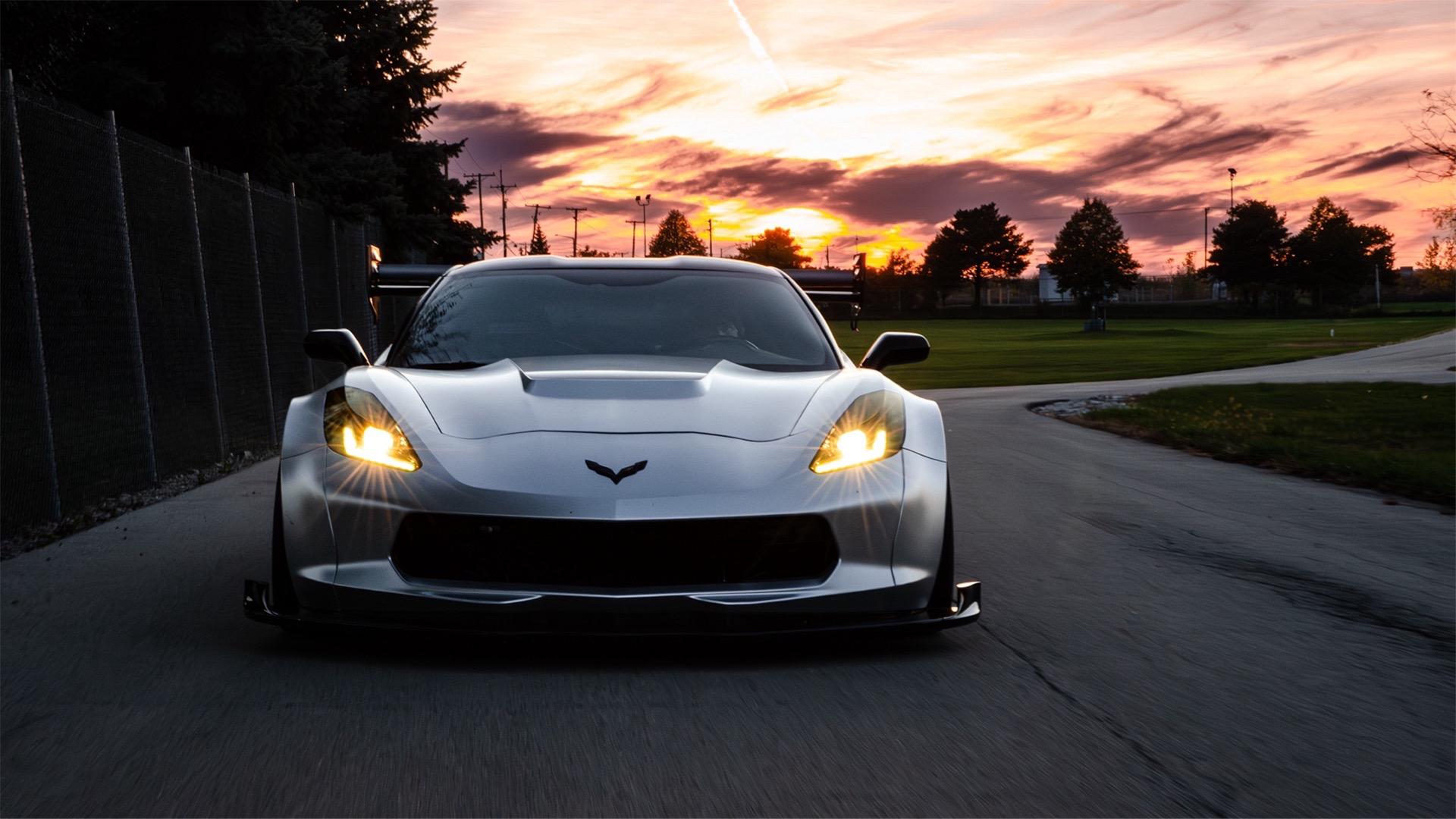 RevoZport C7 Corvette Full RACE Body Kit Aftermarket Carbon Fiber Part / Bodykit - Robot Bodykits