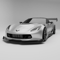RevoZport C7 Corvette Full RACE Body Kit Aftermarket Carbon Fiber Part / Bodykit - Robot Bodykits