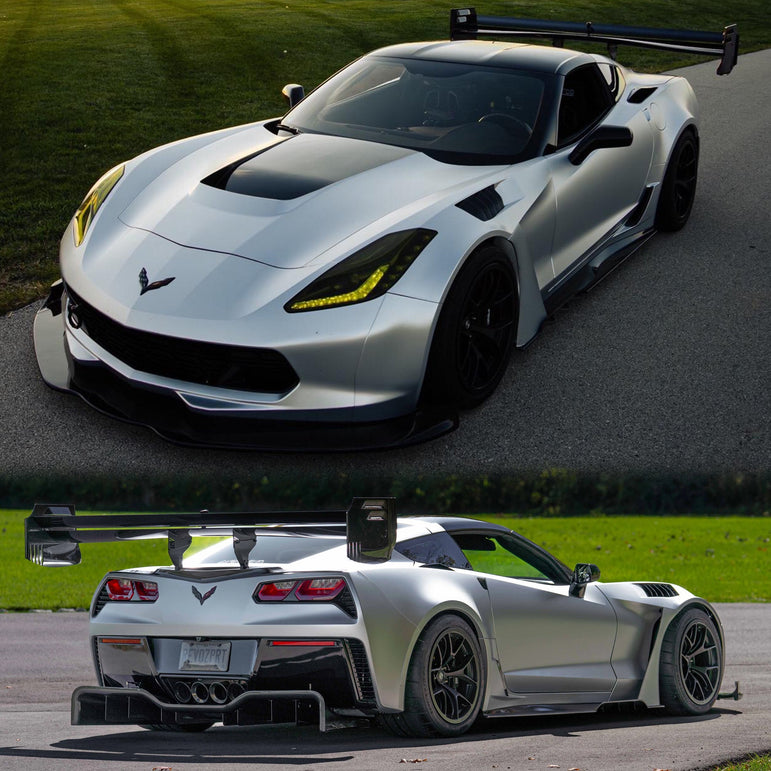 RevoZport C7 Corvette Full RACE Body Kit Aftermarket Carbon Fiber Part / Bodykit - Robot Bodykits