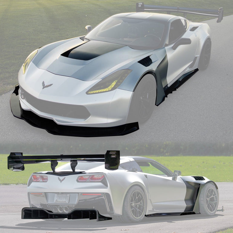 RevoZport C7 Corvette Full RACE Body Kit Aftermarket Carbon Fiber Part / Bodykit - Robot Bodykits
