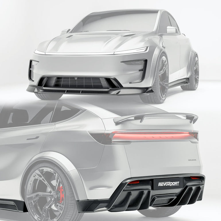 Revozport Model Y 2025+ Juniper Prepreg Carbon Fibre Bodykit Aftermarket Carbon Fiber Part / Bodykit - Robot Bodykits